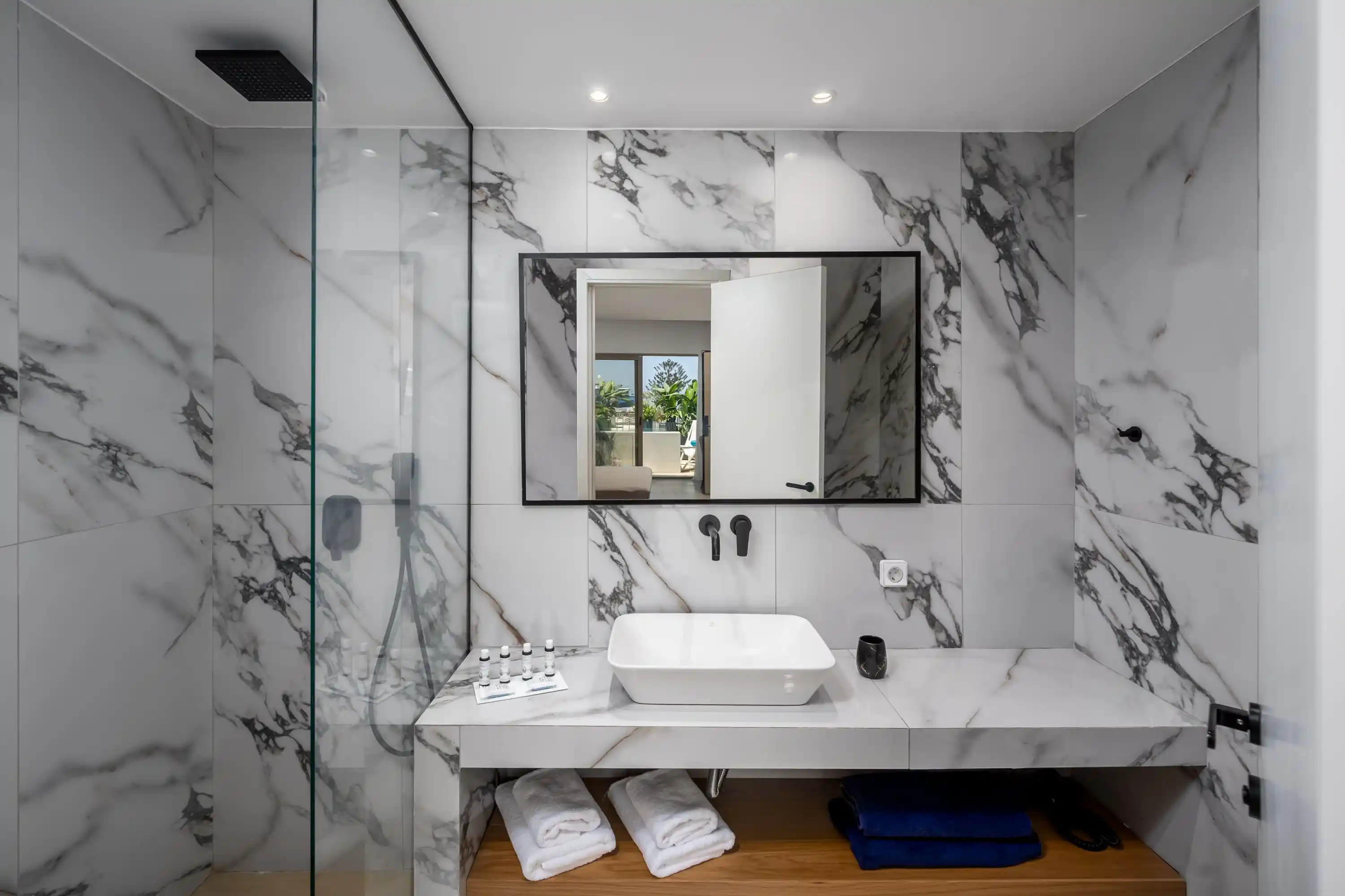 Modern bathroom details